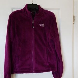 North face fleece magenta